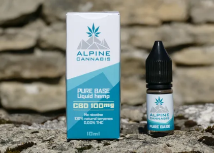 Cannabis alpino CBD PURE BASE 100 mg 10 ml