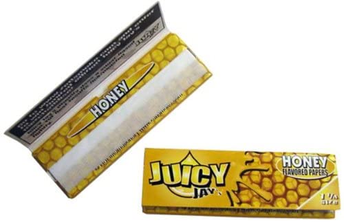 Juicy Jay's - 1 1/4 Size - Papers with Flavor - HONEY -