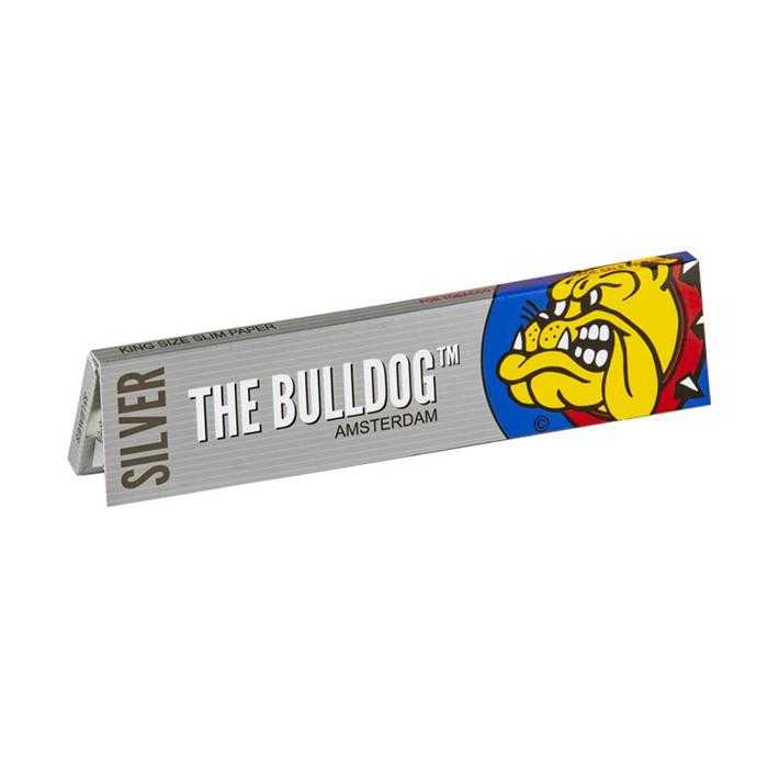 Bulldog KS Slim silver rolling paper