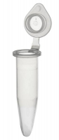 Reaction vessel with lid, 0.5ml, transparent