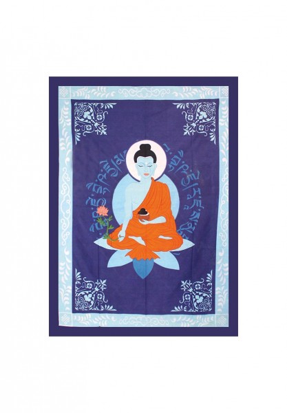 Batik scarf 'Medicine Buddha'