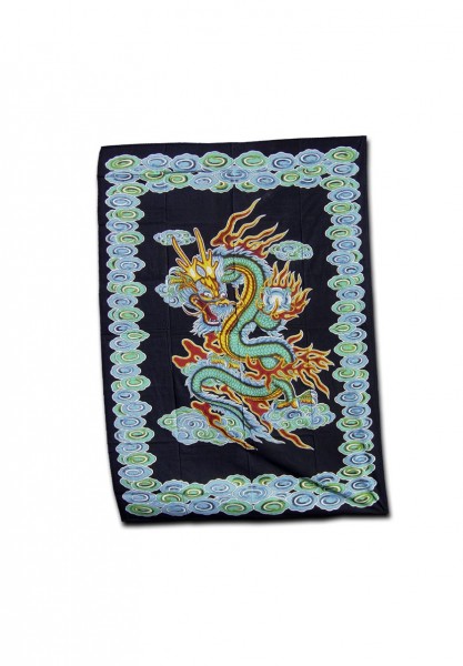 Batik scarf 'Dragon'