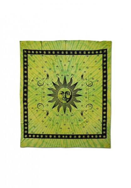 Batik scarf 'Sun'