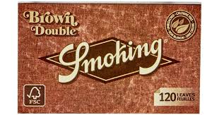 Smoking Brown Cigarette Papers