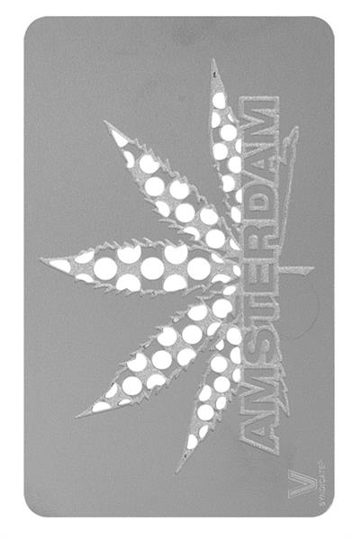 V-Syndicate Grinder Card - metal grinder card, AMS LEAF
