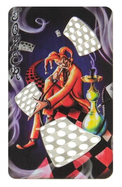 V-Syndicate Grinder Card - tarjeta de molinillo de metal, ROYAL HIGHNESS JOKER