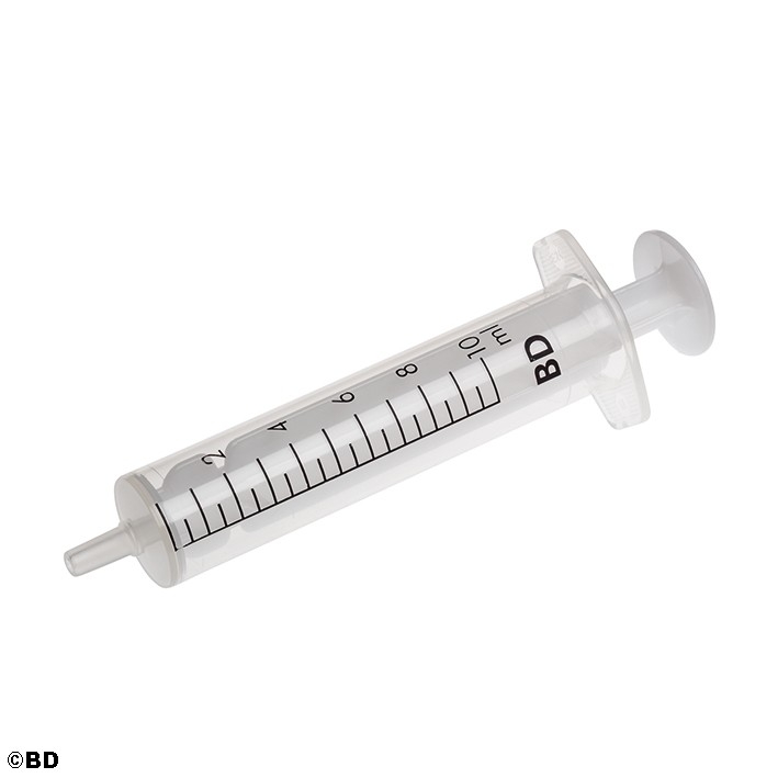 BD Discardit II disposable syringes, 2-part 10 ml