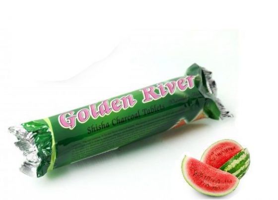 Shisha coal Golden River watermelon 33mm