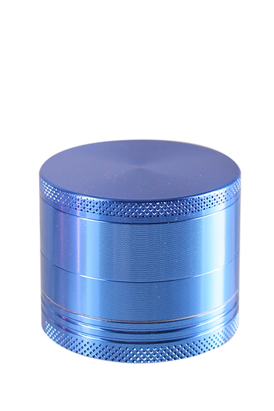 Aluminum grinder, blue (K22)