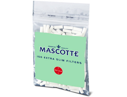 MASCOTTE EXTRA SLIM FILTERS 20 X 150 STK. IN DISPLAY