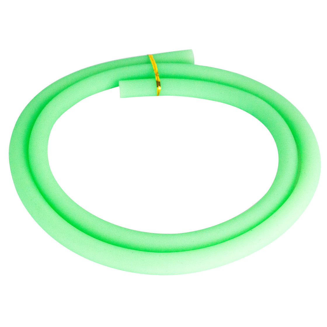 Green silicone hose