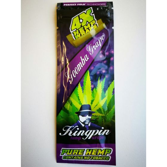 Kingpin Hemp Wrap - Purple - Goomba Grape
