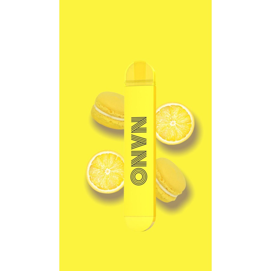LIO NANO X E- Shisha mit 20mg Nikotin 600 Züge Lemon Macaroon Nr.2